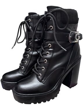 🖤 GBG Platform Combat Booties – Size 8.5M 🖤